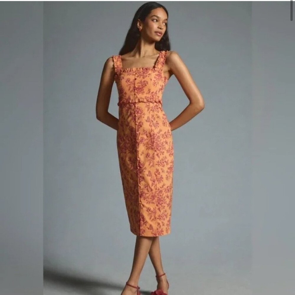 Anthropologie Floral Dres NWT